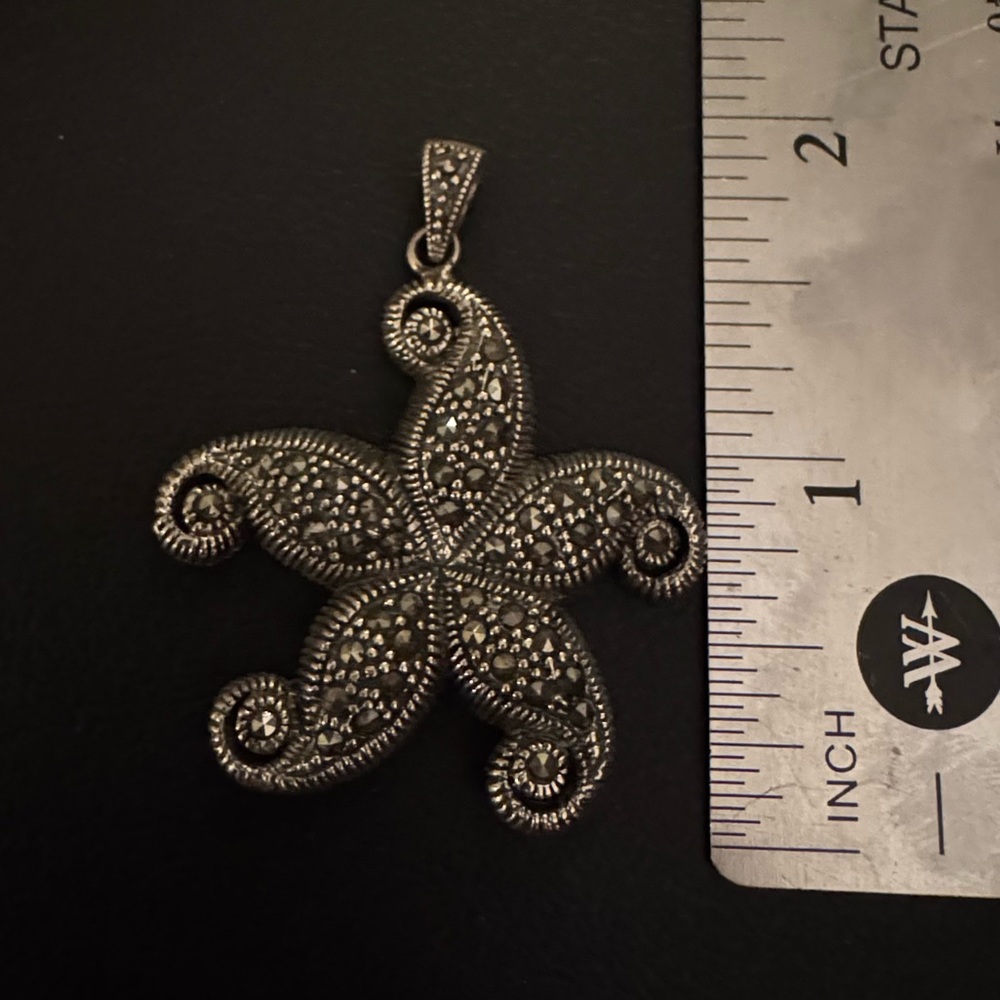 Solid Sterling Silver Pendant Charm - image 5